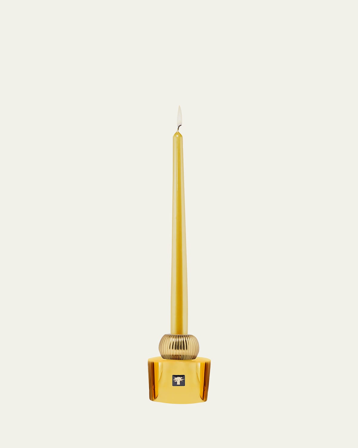 Baobab Collection Twins Aurum Candlesticks In Gold