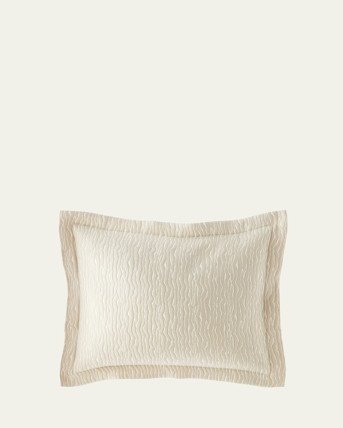 Sferra Ondate King Sham In Light Brown