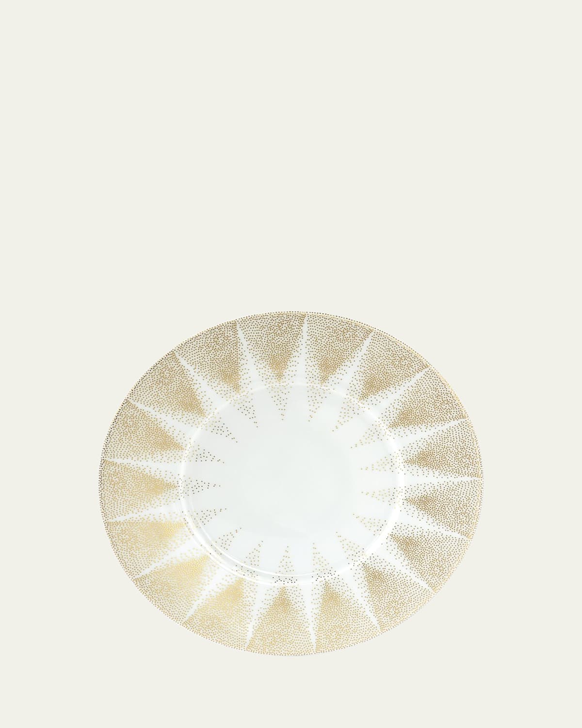 Bernardaud Noel Bread & Butter Plate In White/gold