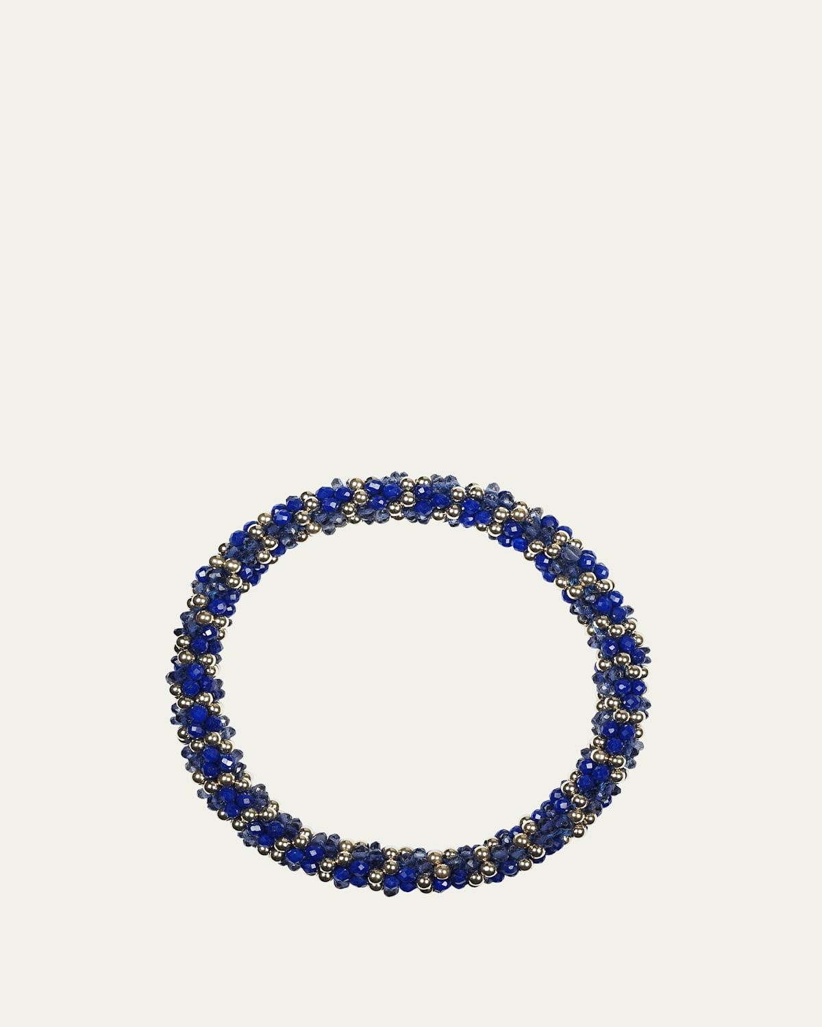 Lapis and Iolite Bracelet