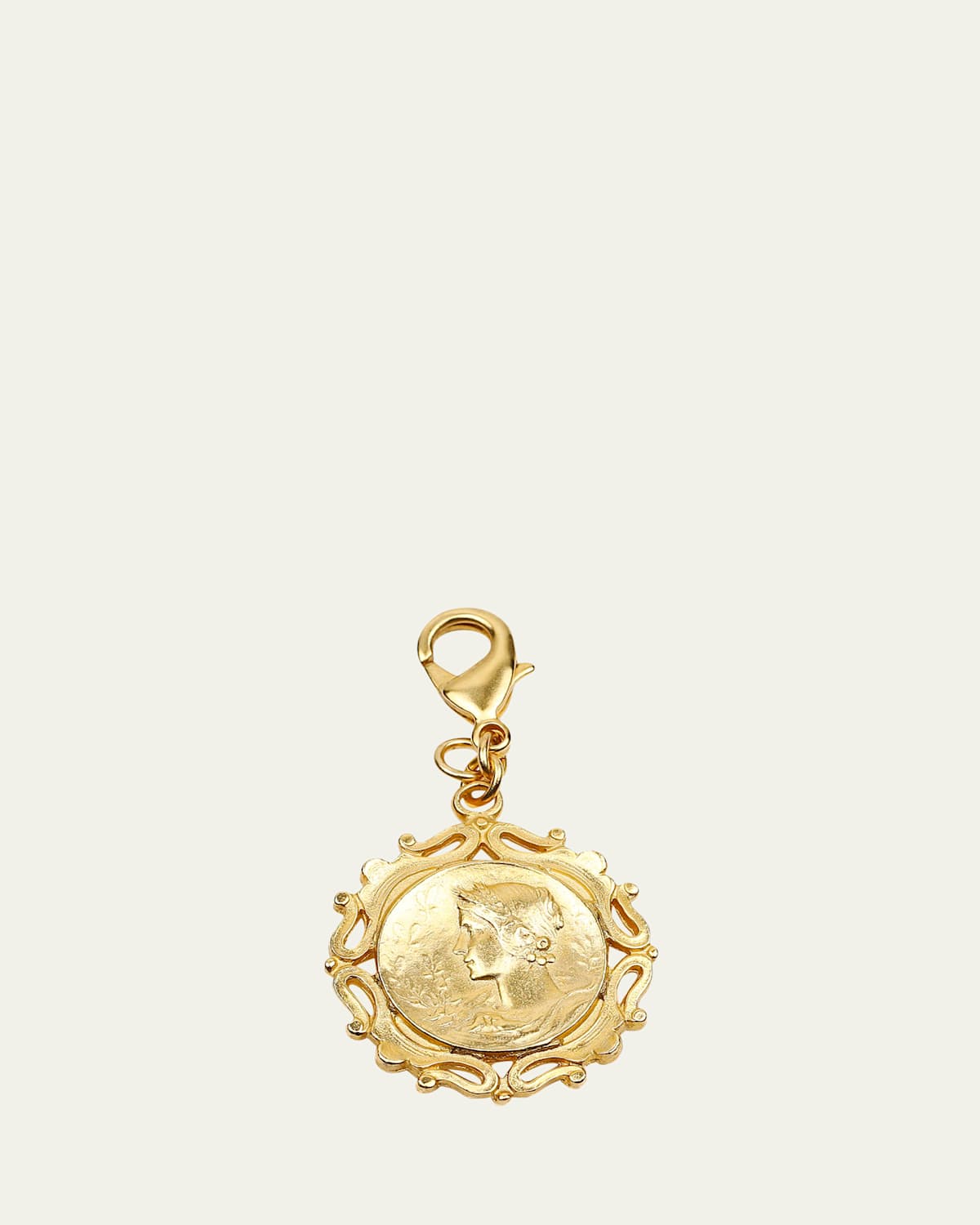 Ben-Amun Roman Coin Chain Locket Charm | Thumbnail 4