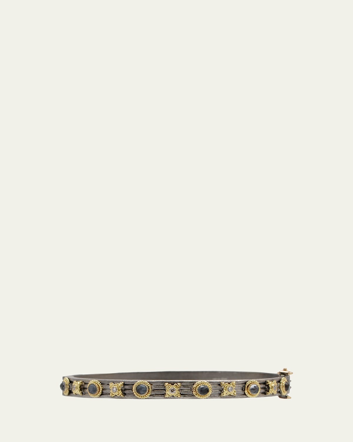 Old World Diamond "X" Hinge Bracelet