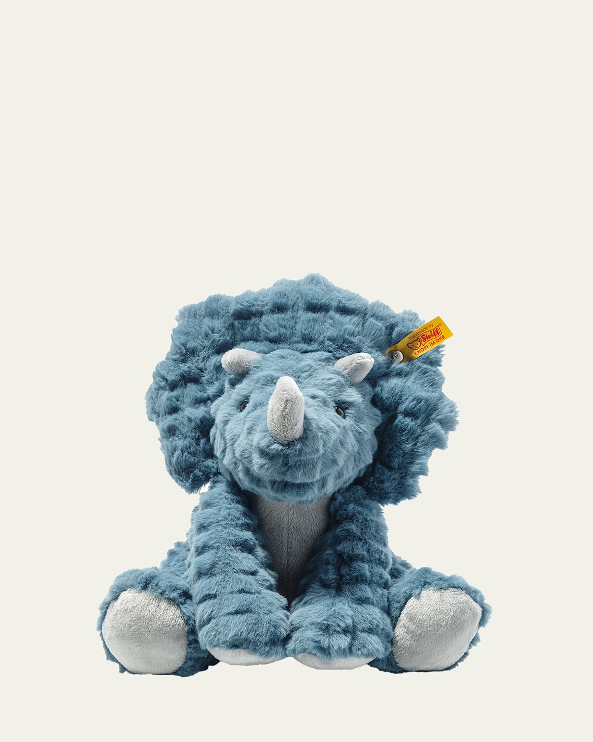 Steiff Soft Cuddly Friends Dixi Triceratops, 11"