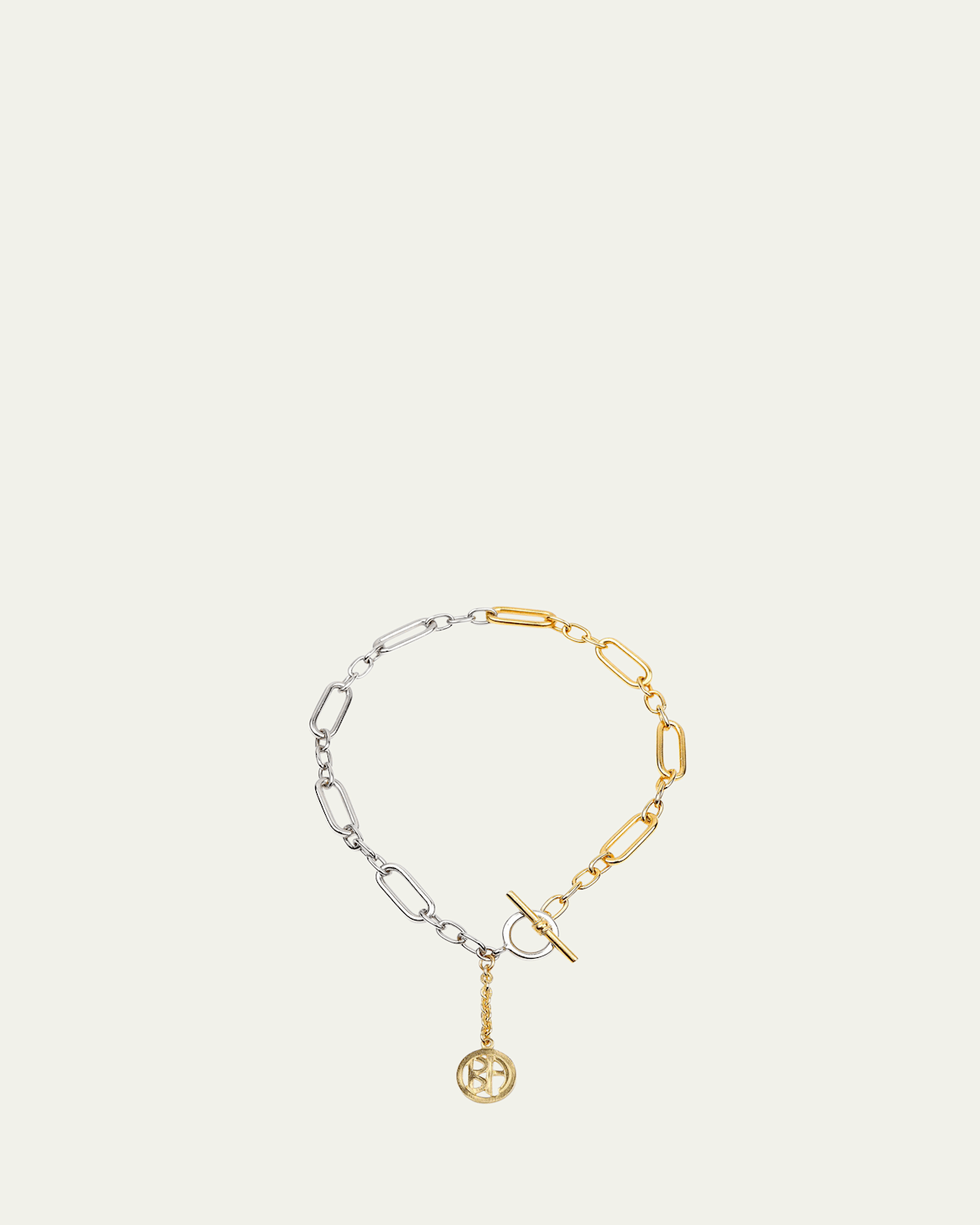 Ben-Amun Two-Tone Chain Link Necklace | Thumbnail 4