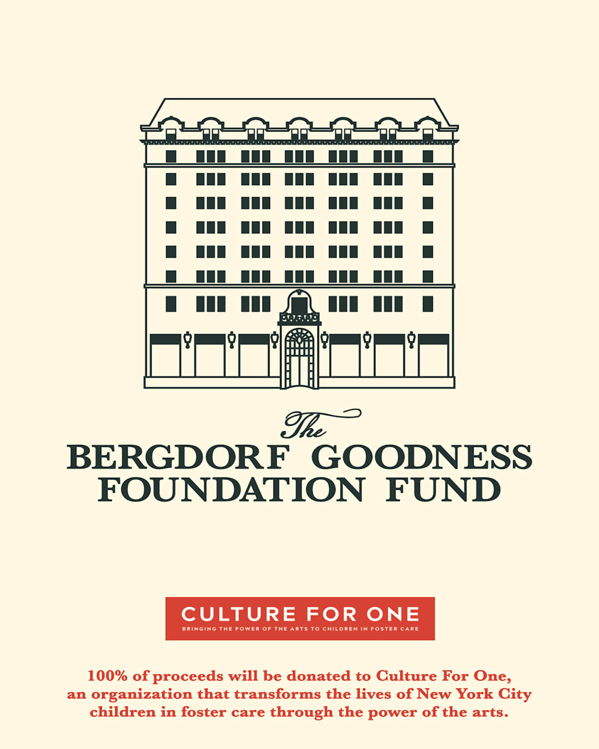 Exclusive Goodness Giving Card - $10 Donation To Culture For One