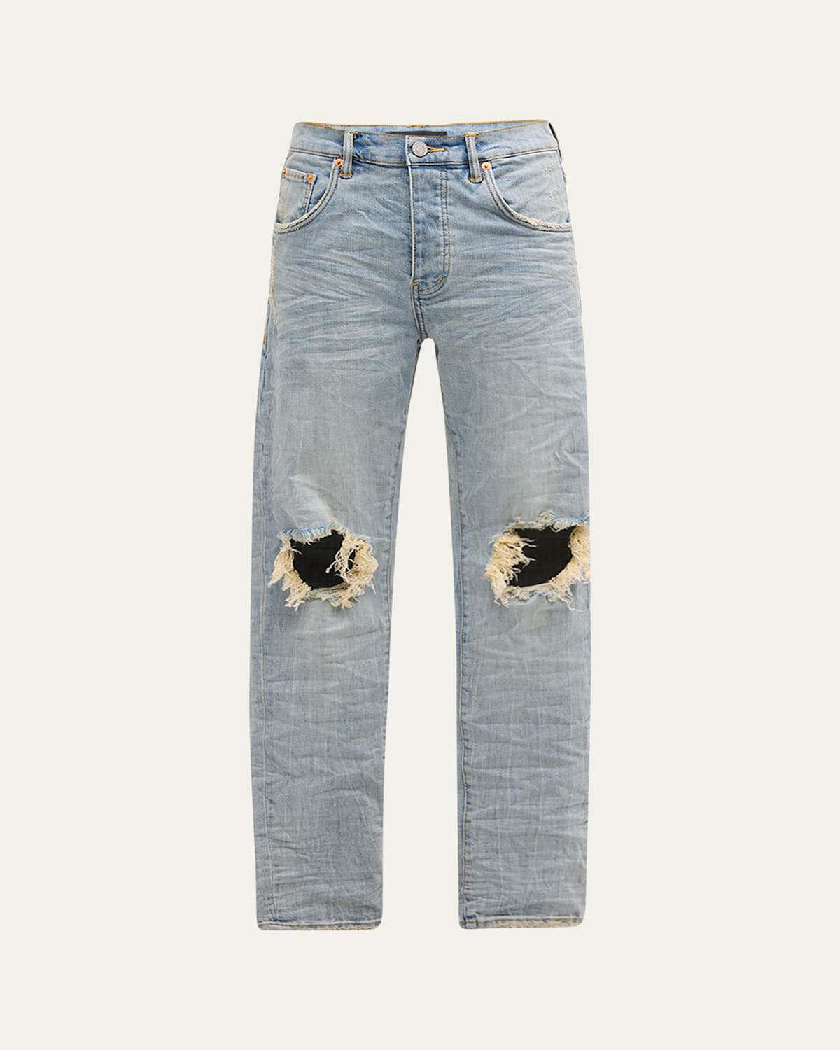 Men's P002 Light Indigo Blowout Slim Jeans
