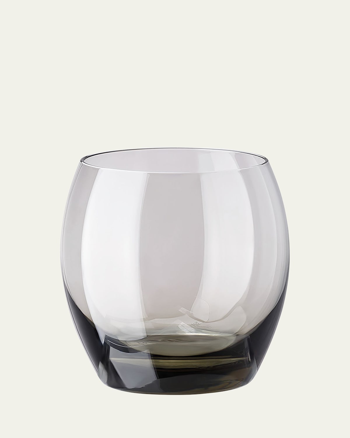 Versace Medusa Lumiere Haze Whiskey Double Old-fashioned Glasses, Set Of 2 In Smoke