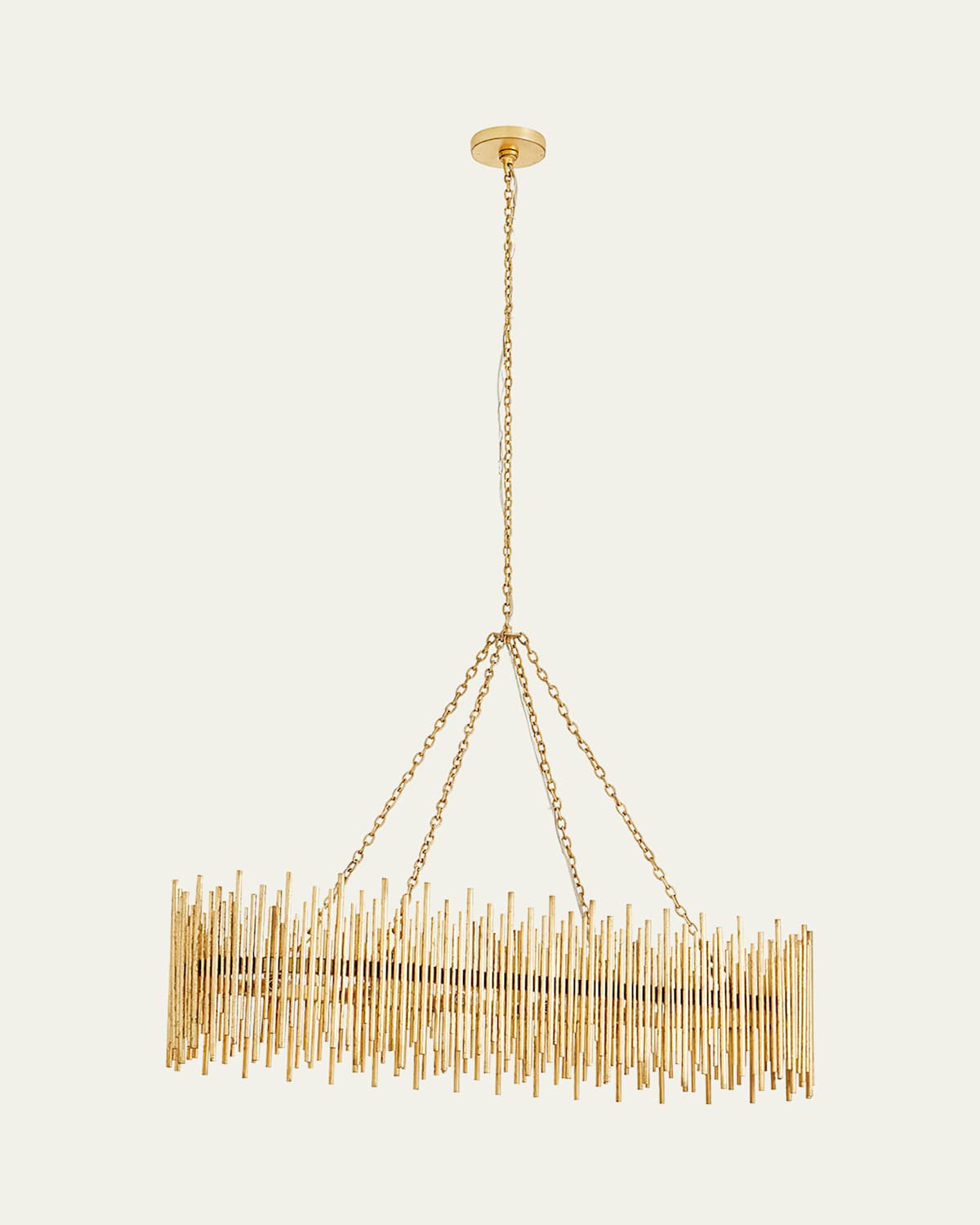 Arteriors Prescott Oval Chandelier In Gold