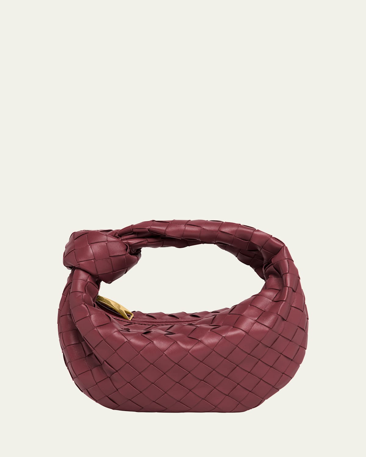 Bottega Veneta Small 'jodie' Bag In 2247 Barolo-gold