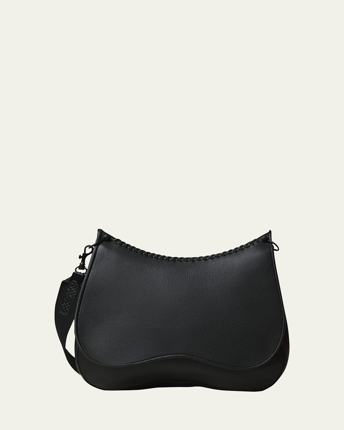 Iconic Leather Saddle Bag