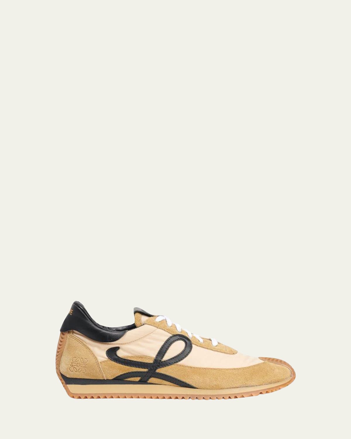 Loewe Flow Runner 2.0 Suede-trimmed Shell Sneakers In Multi