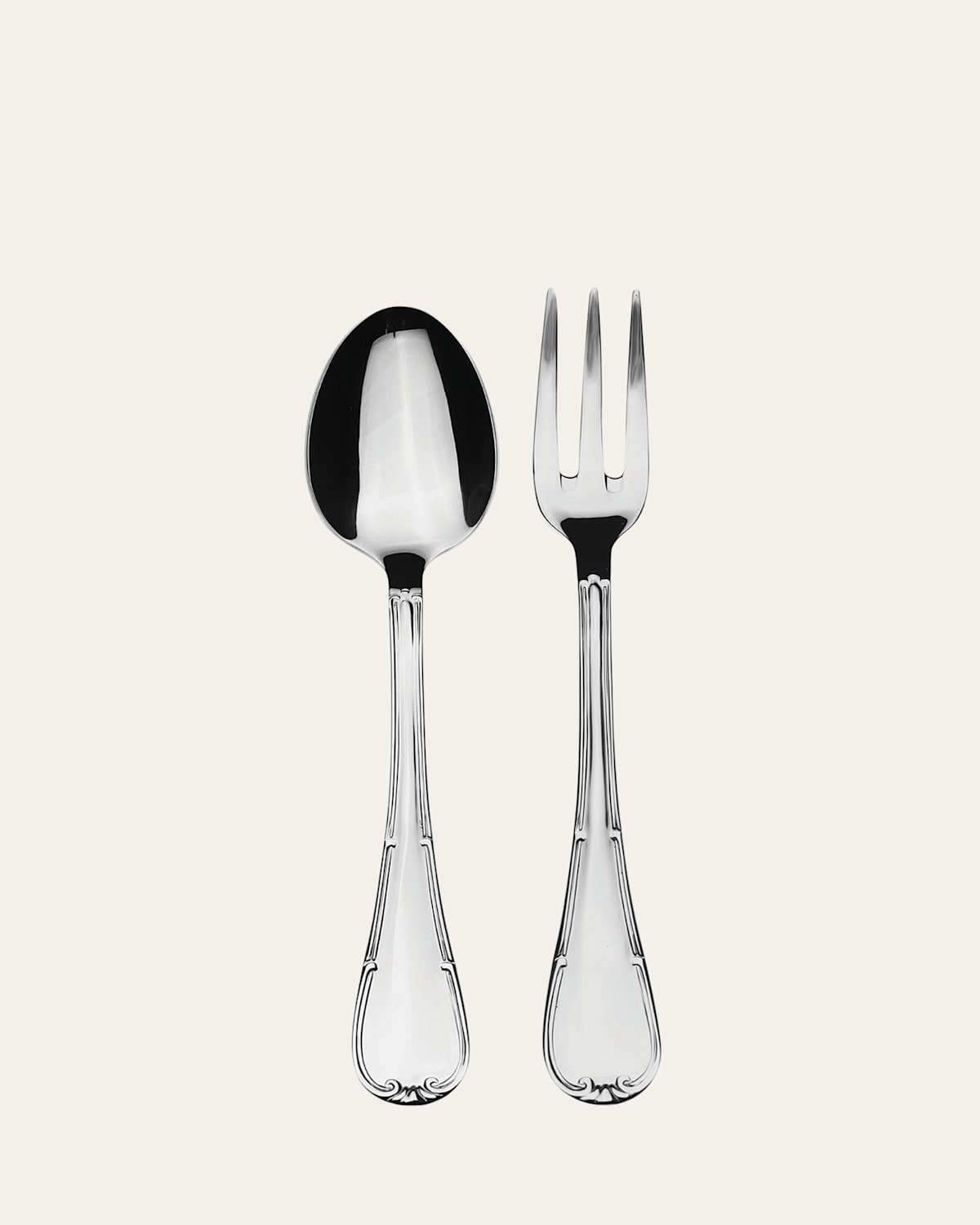 Mepra Raffaello Serving Utensil Set In Silver