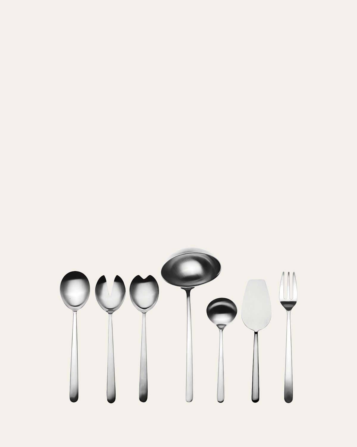 Mepra Linea Ice 7-piece Full Flatware Serving Set
