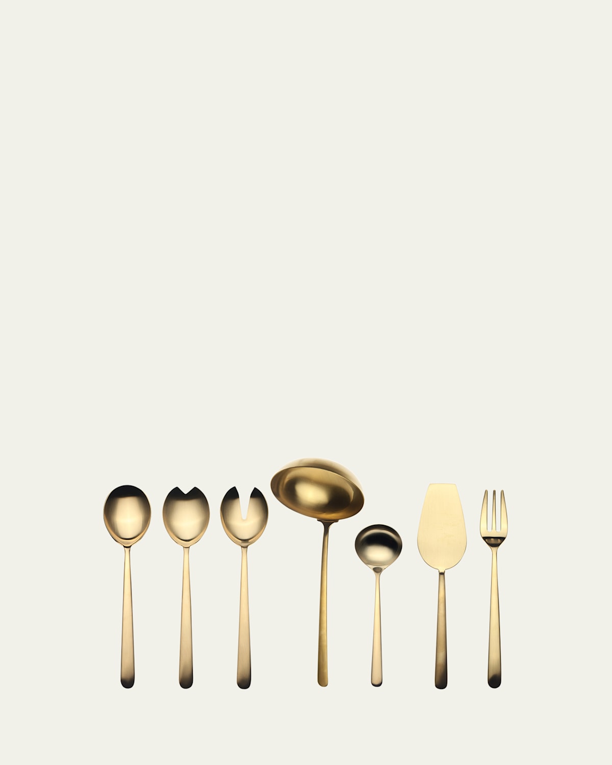Mepra Linea Ice Oro 7-piece Full Serving Set