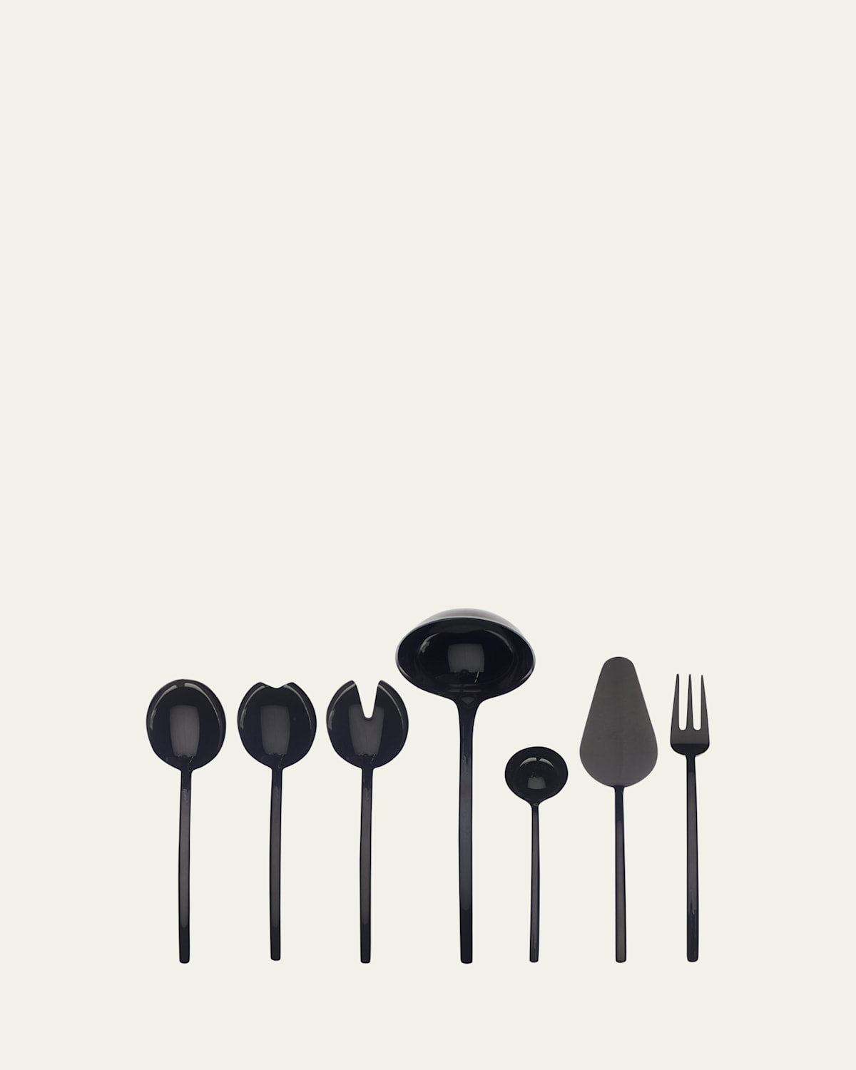 Mepra Due Oro Nero 7-piece Full Serving Set