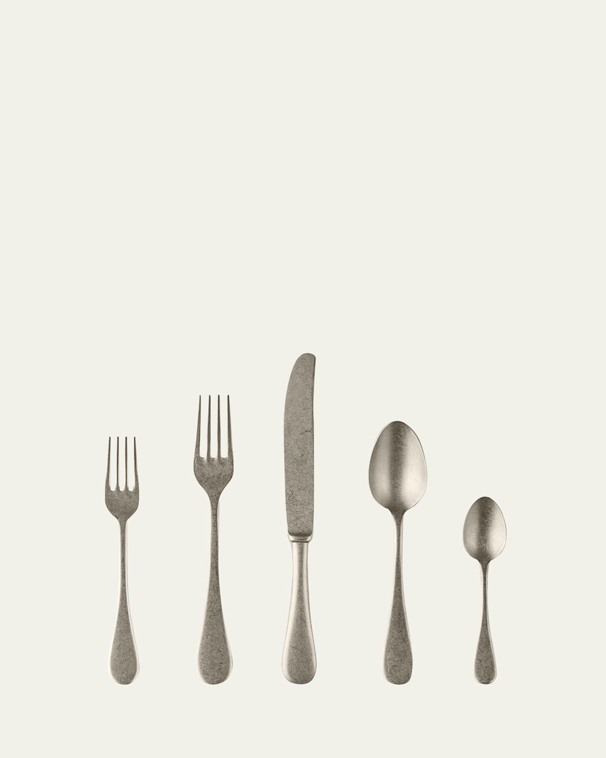 Mepra Vintage Champagne 5-piece Flatware Setting In Champagne