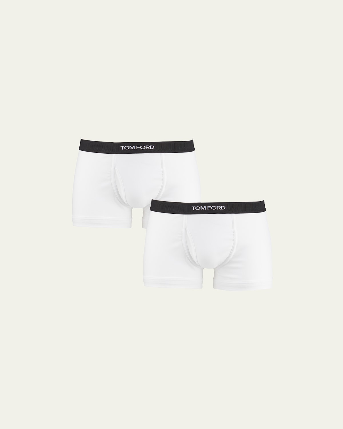 Tom Ford Stretch-cotton Boxer Briefs In White