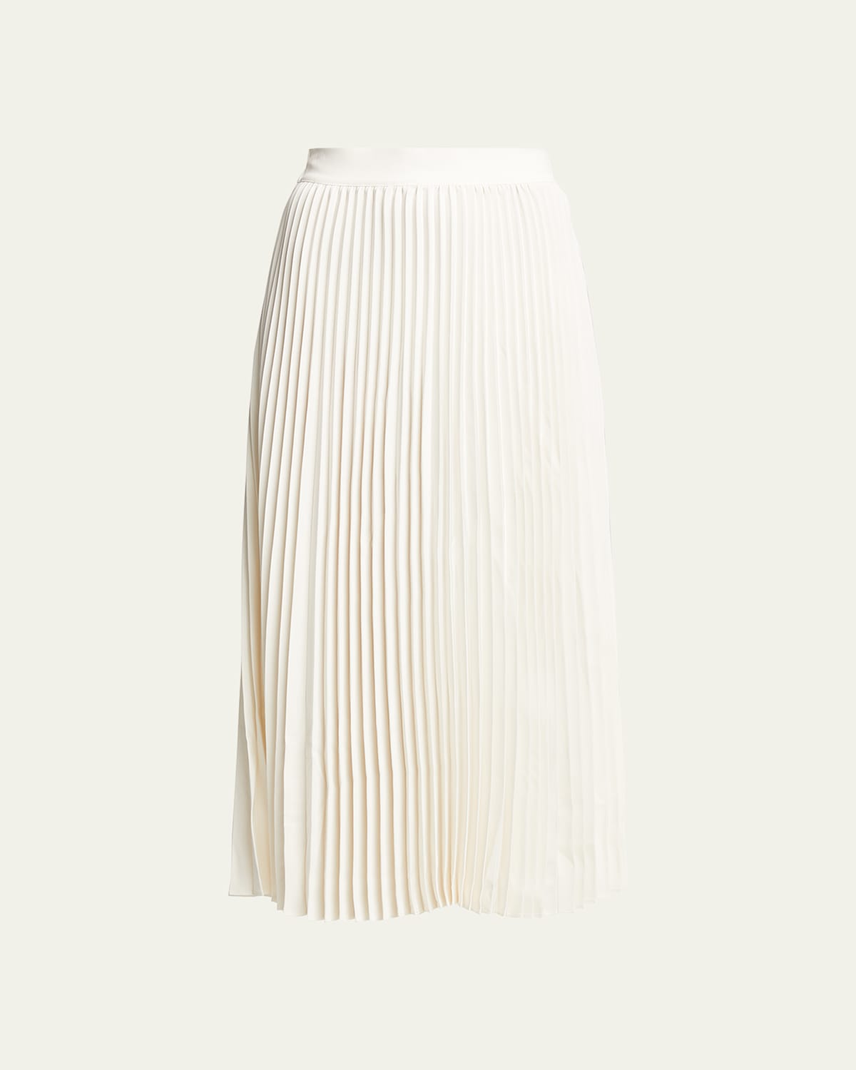 Pleated Midi Skirt