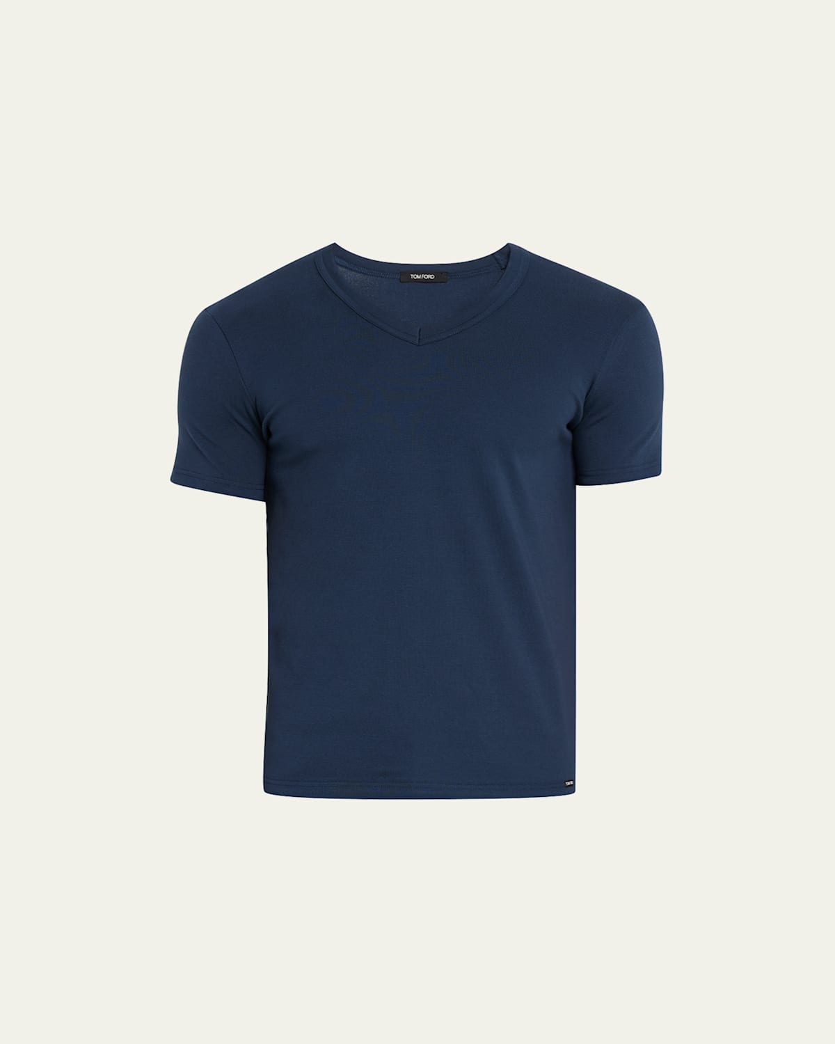 Tom Ford Navy V-neck T-shirt