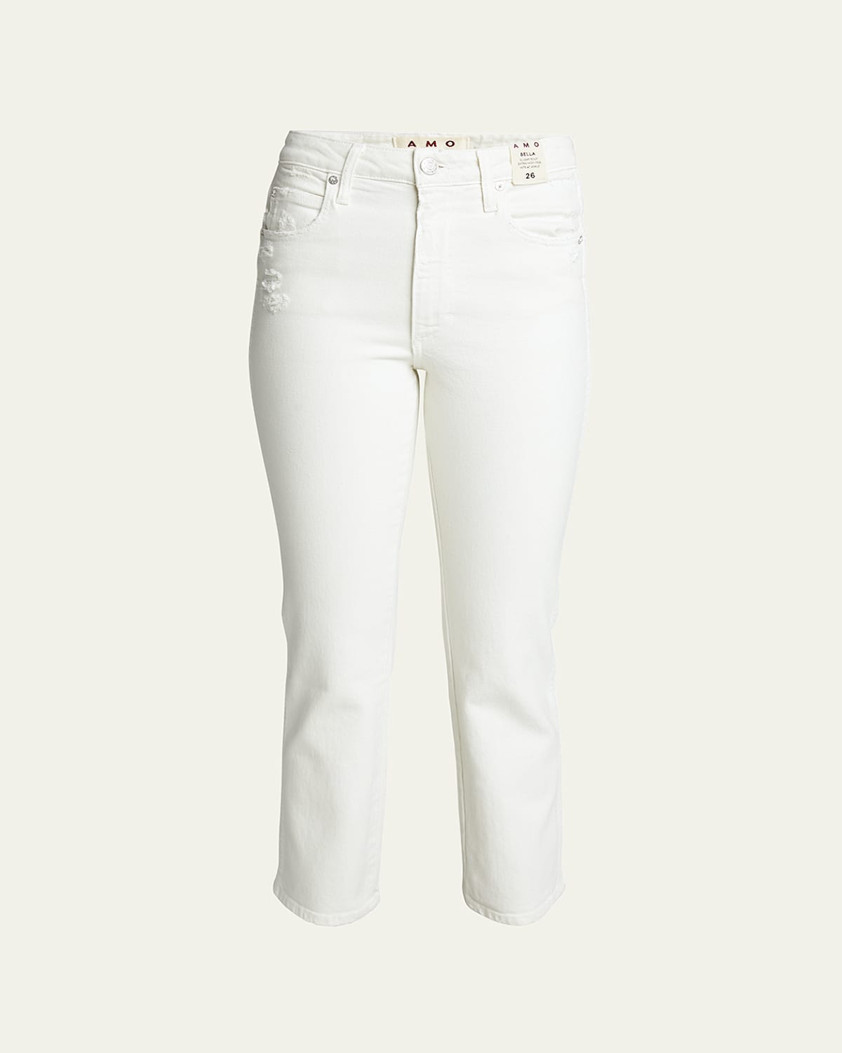 Bella Flare Jeans w/ Released Hem