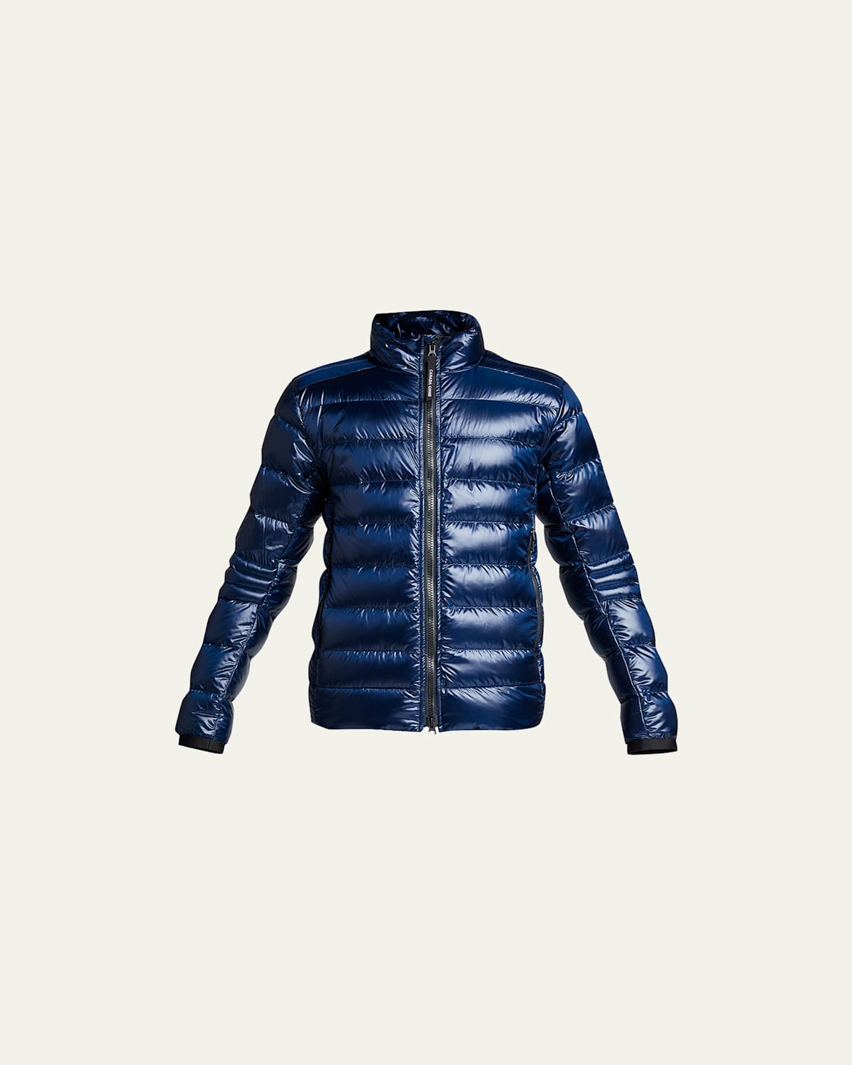 Shop Canada Goose Men's Crofton Lightweight Quilted Packable Jacket In Atlantic Navy