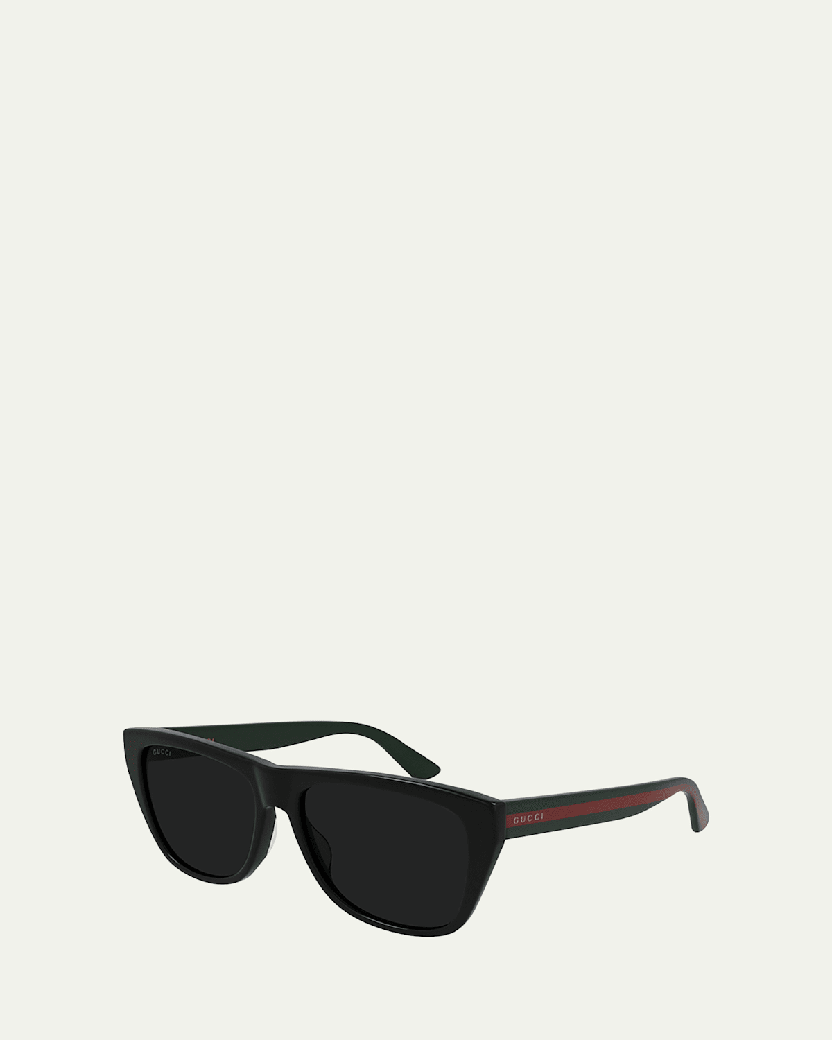 Gucci Men's Rounded Web Acetate Sunglasses | Thumbnail 4 Gucci Men's Rounded Web Acetate Sunglasses | Thumbnail 4