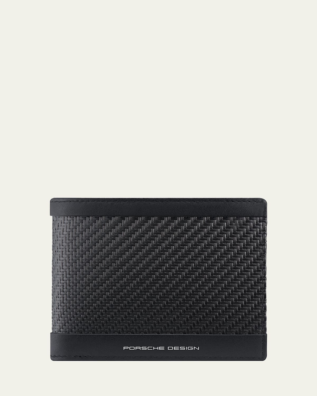 Men's Carbon Fiber Wallet w/ Coin Case