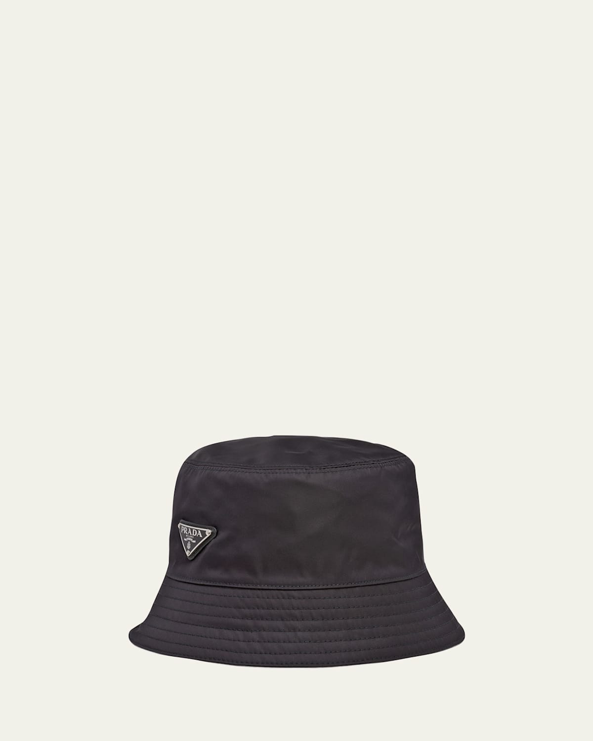 PRADA MEN'S NYLON BUCKET HAT 