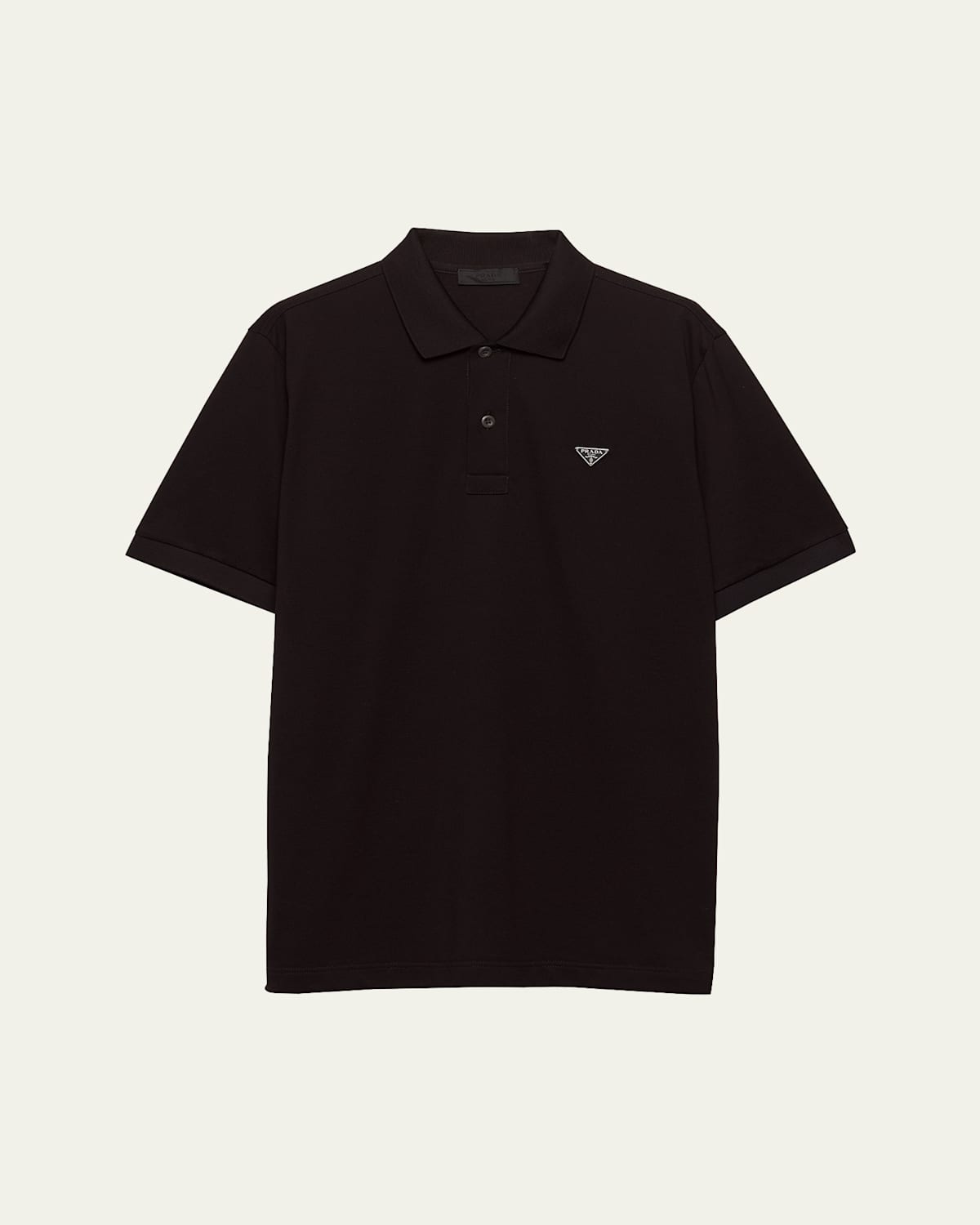 Men's Slim Pique Knit Logo Polo