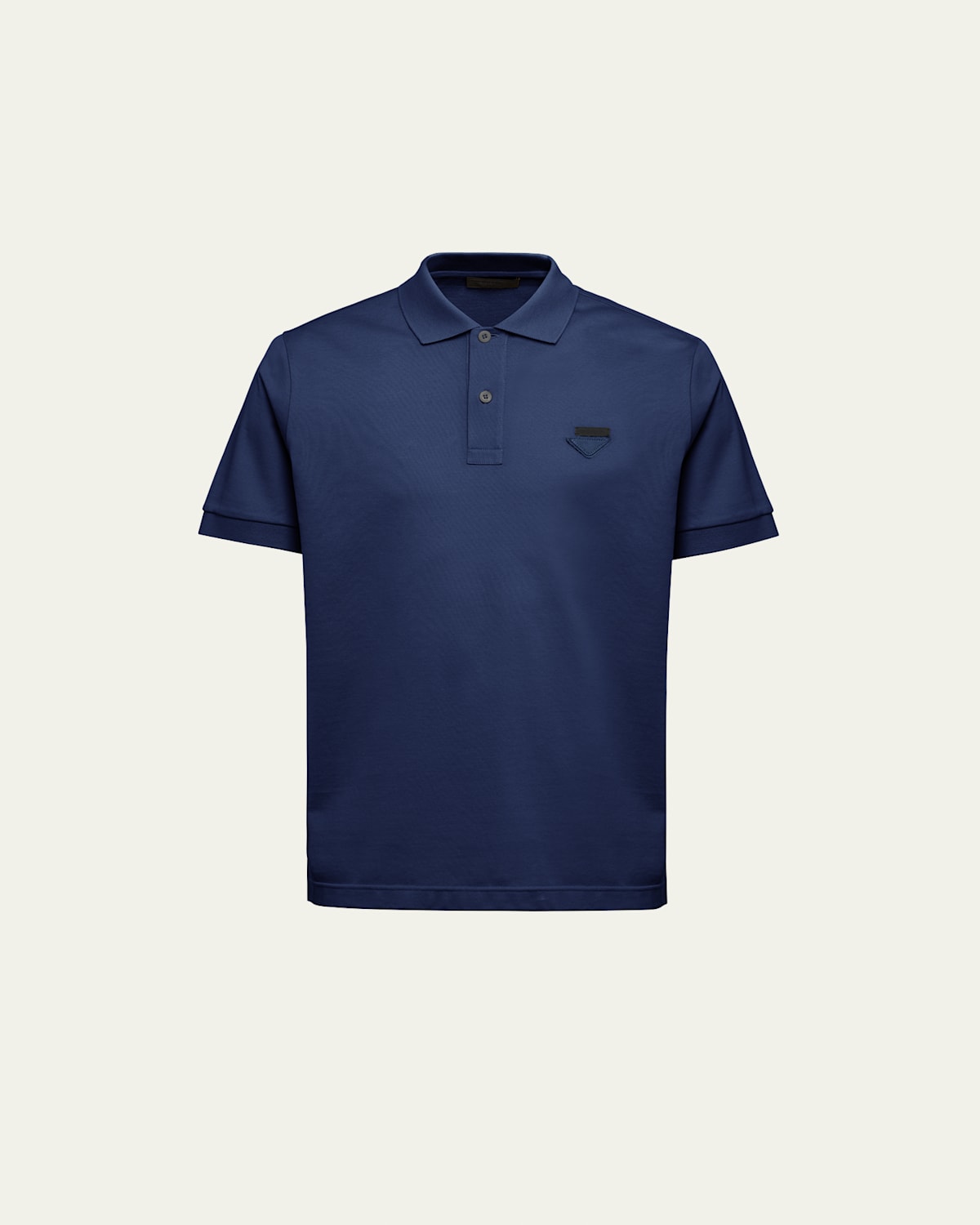Prada Polo Shirt In Ebano