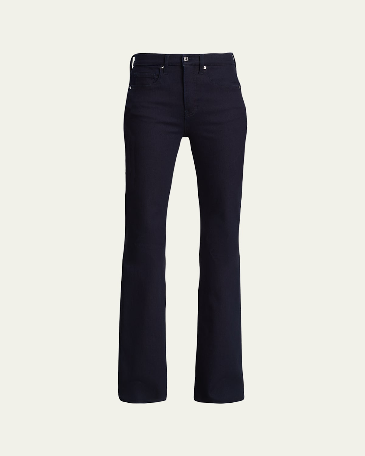Veronica Beard Jeans Beverly High-rise Skinny Flare Jeans In Indigo