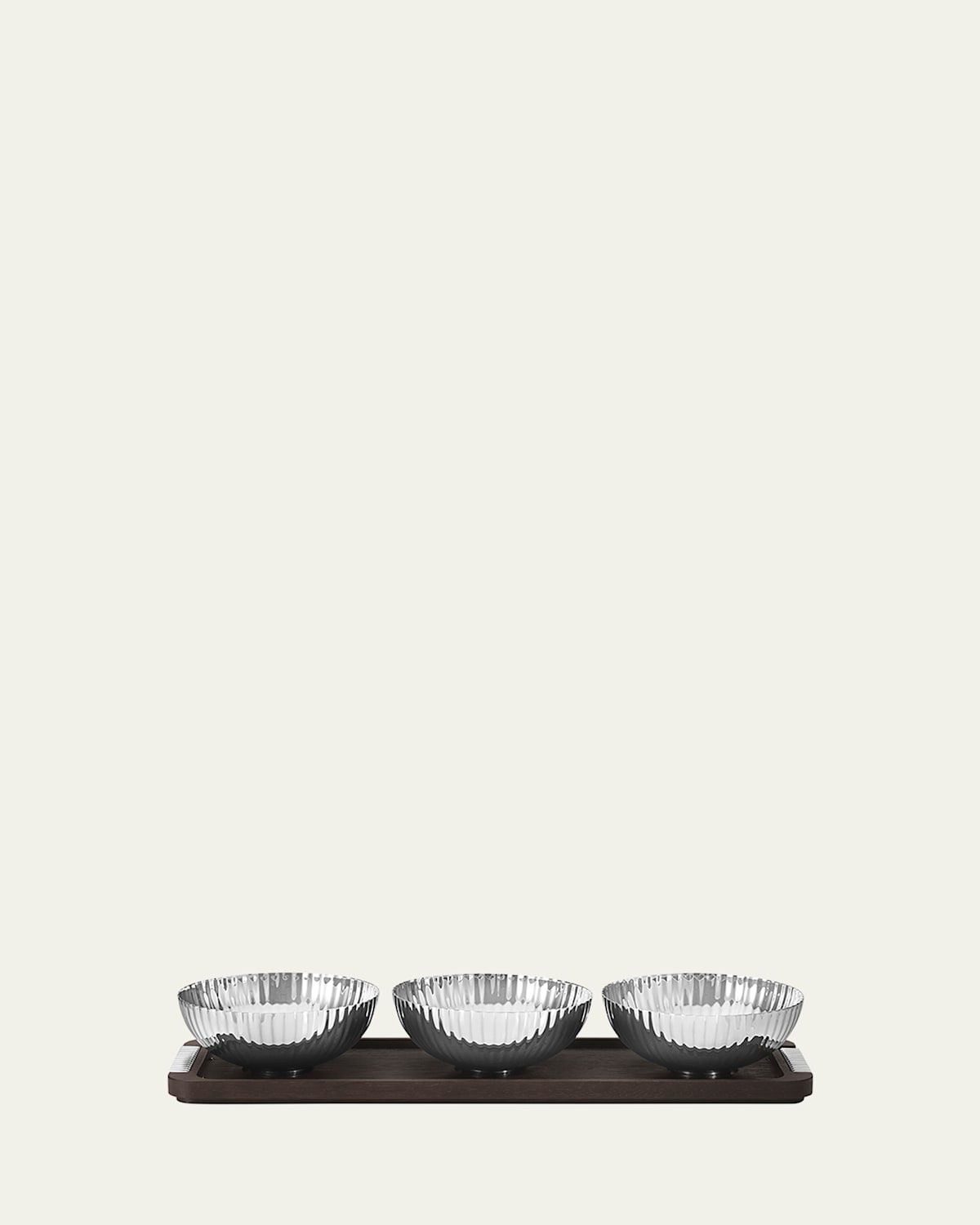 Georg Jensen Bernadotte Triple Bowl Set