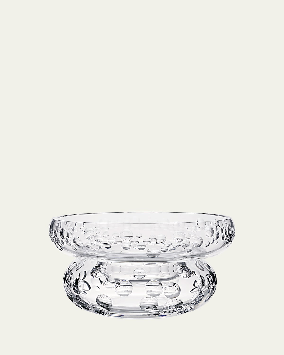 William Yeoward Crystal Caprice Caviar Server With Mother-of-pearl Spoon, 9 Oz. In Clear