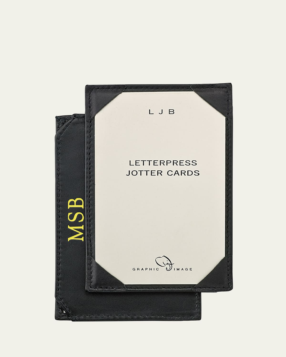 Graphic Image Jotter In Black