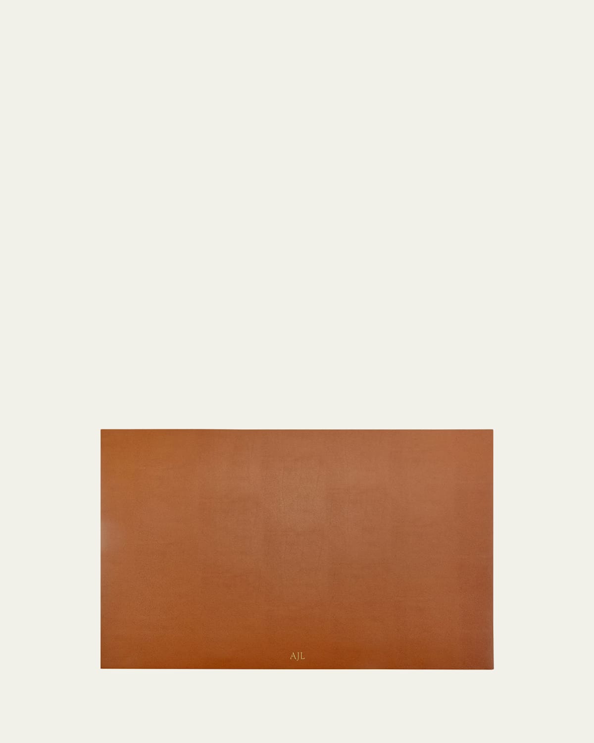 Graphic Image Desk Blotter, 18" X 26" In Tan &amp; Navy