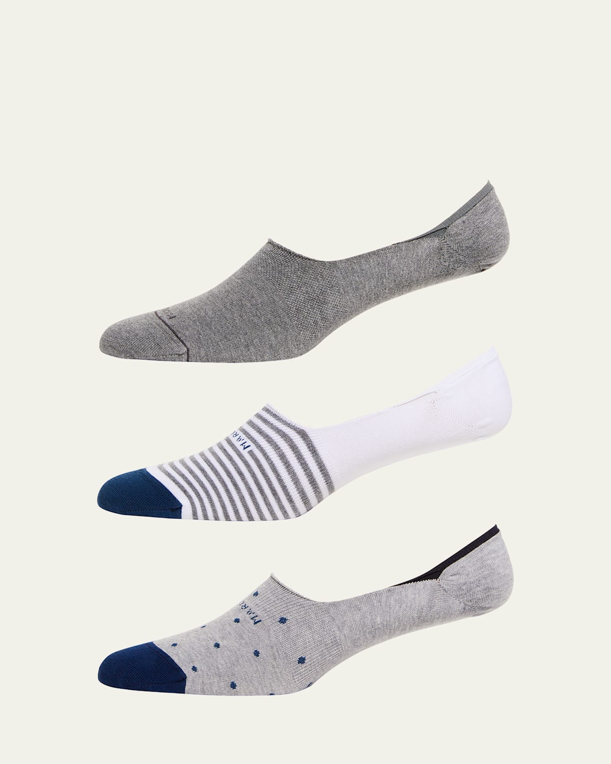 Marcoliani Men's 3-Pack Invisible Socks | Thumbnail 3 Marcoliani Men's 3-Pack Invisible Socks | Thumbnail 3