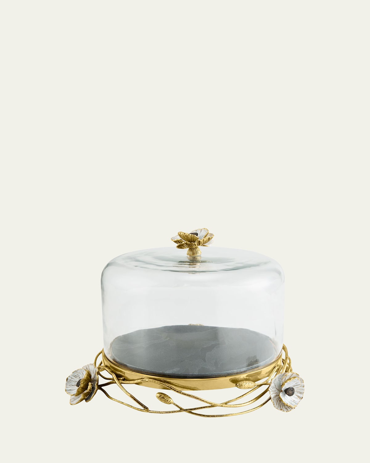 Michael Aram Anemone Cake Stand With Dome