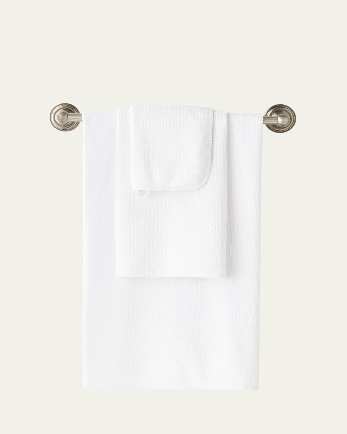 Graccioza Bee Waffle Wash Cloth In White