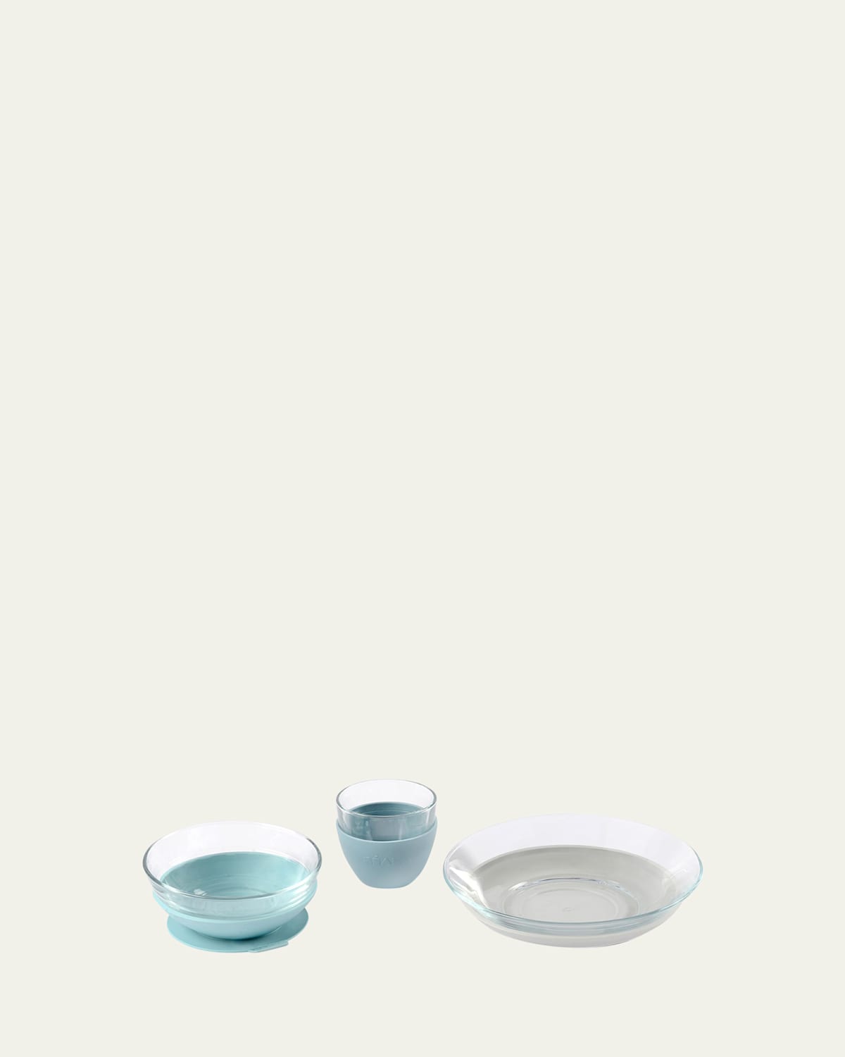 Béaba Glass Meal Set In Rain