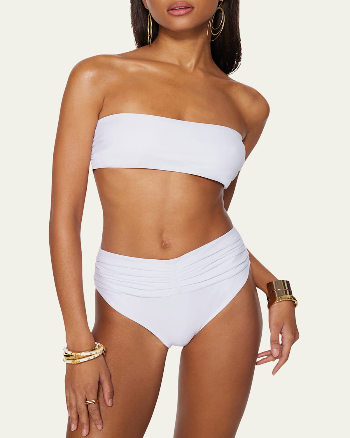 Ivo Ruched Bikini Bottoms