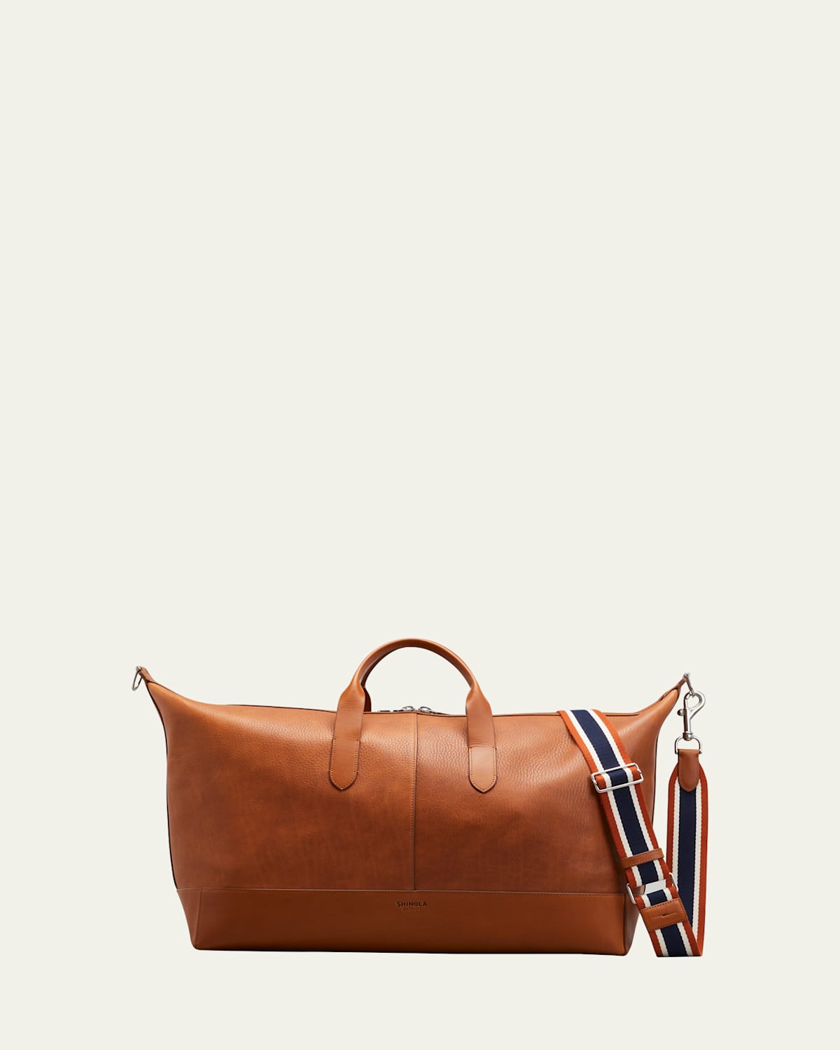 Shinola Men's Canfield Grained Leather Duffel Bag In Tan