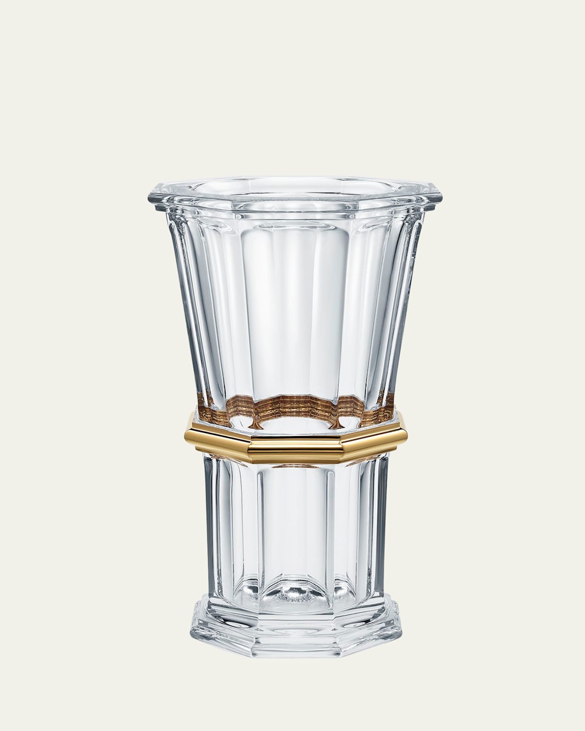 Baccarat Harcourt Straight Crystal Vase In Clear