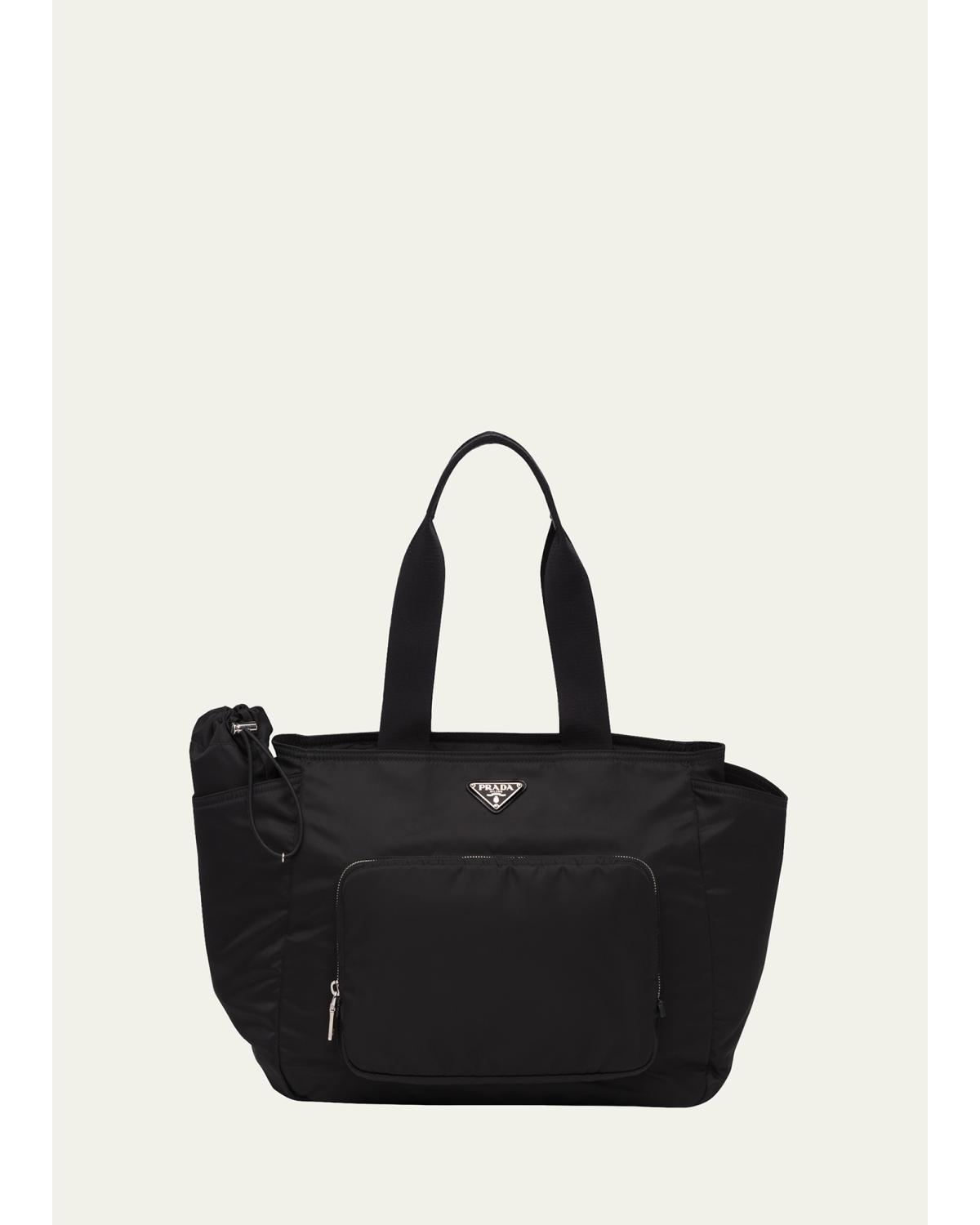 Prada Nylon Baby Bag In Nero