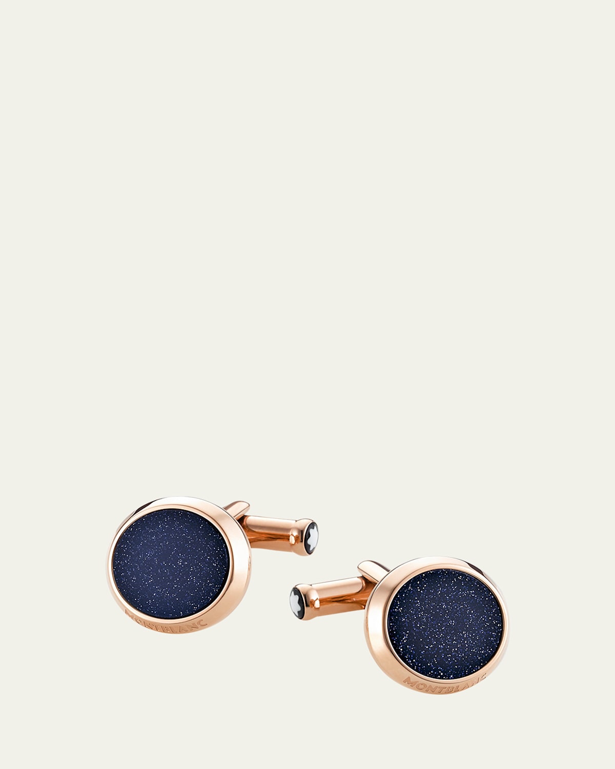 Montblanc Men's Meisterstuck Round Stone Cufflinks | Thumbnail 3 Montblanc Men's Meisterstuck Round Stone Cufflinks | Thumbnail 3