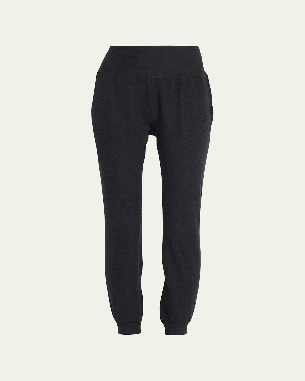 Beyond Yoga Spacedye Midi Jogger In Black