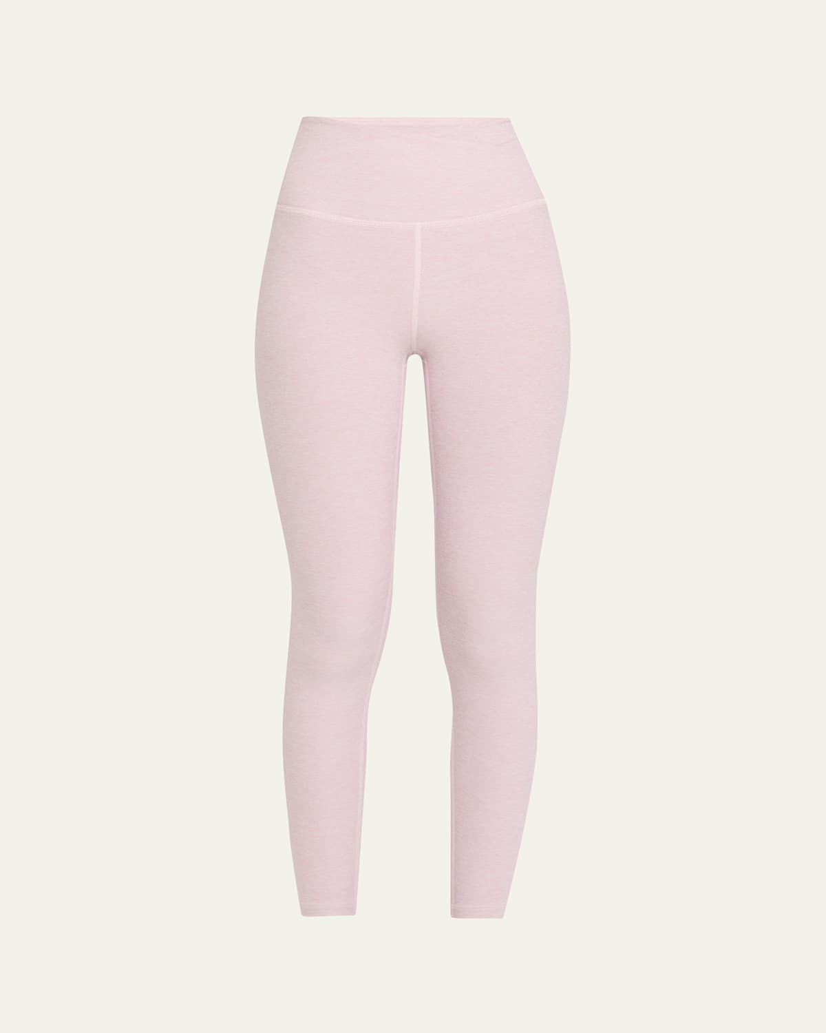 Beyond Yoga At Your Leisure High-waist Leggings In Pink