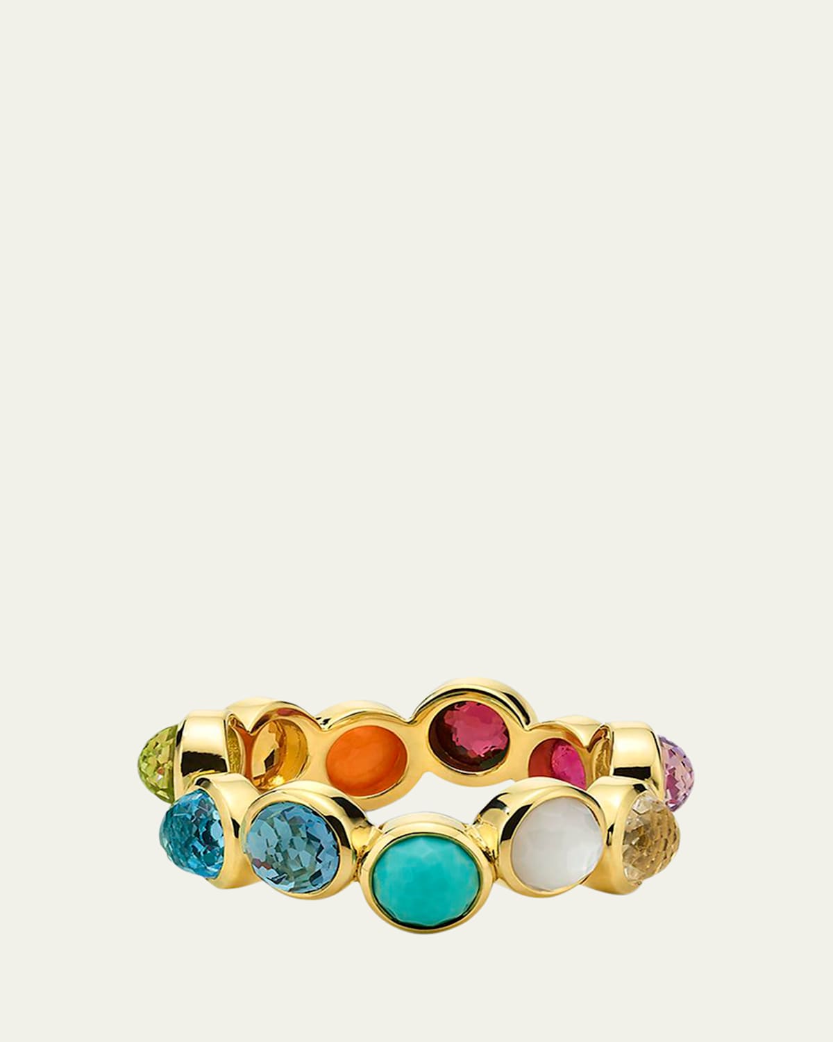 All-Stone Ring in 18K Gold