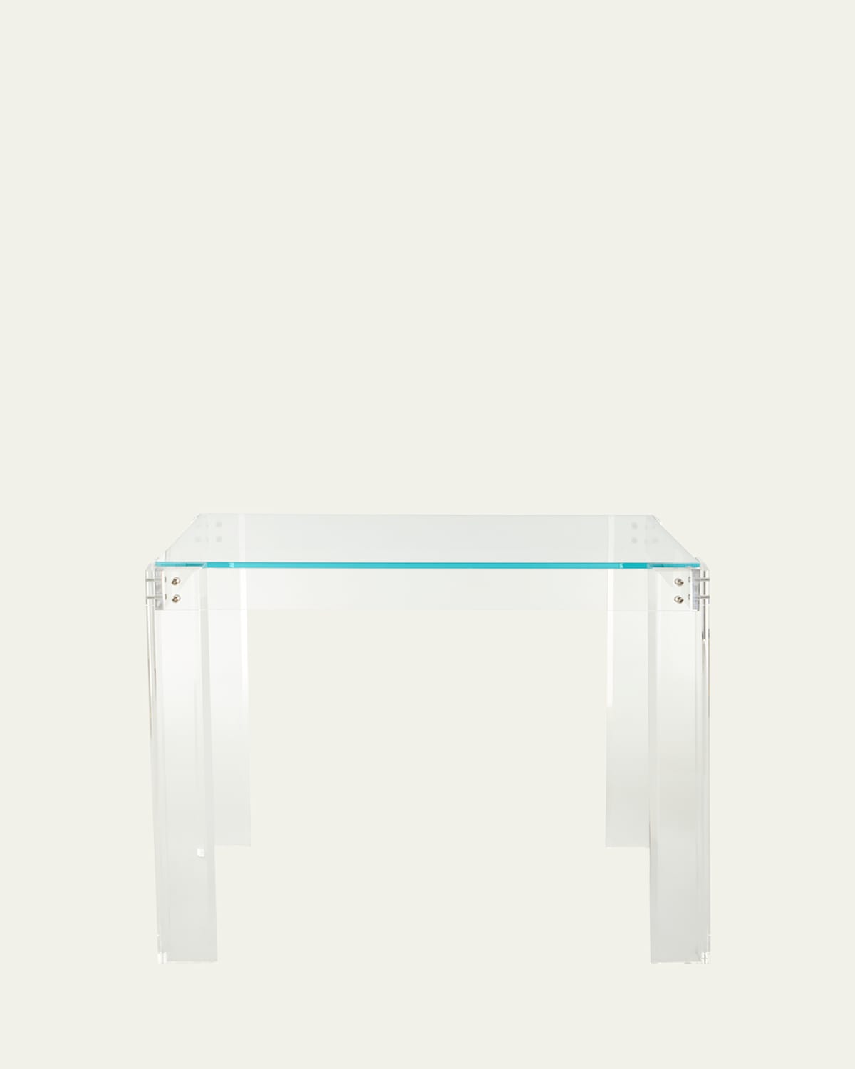 Interlude Home Gwyneth Game Table In Acrylic