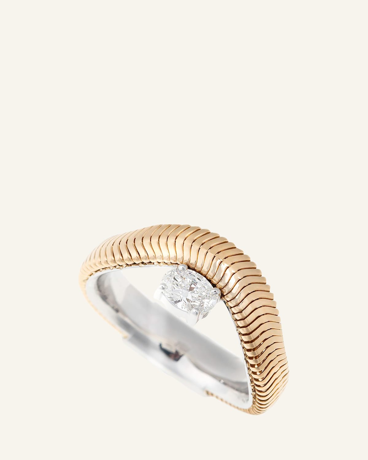 Nikos Koulis Feelings Ring with Diamonds, Size
