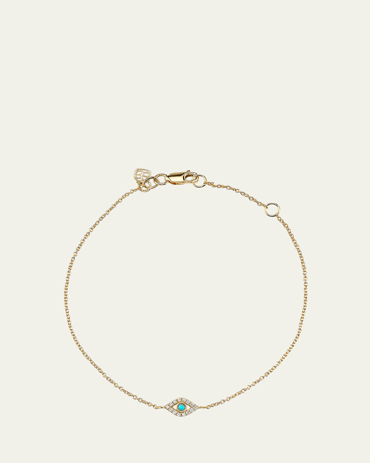 Sydney Evan Small Diamond Evil Eye Bracelet | Thumbnail 4 Sydney Evan Small Diamond Evil Eye Bracelet | Thumbnail 4